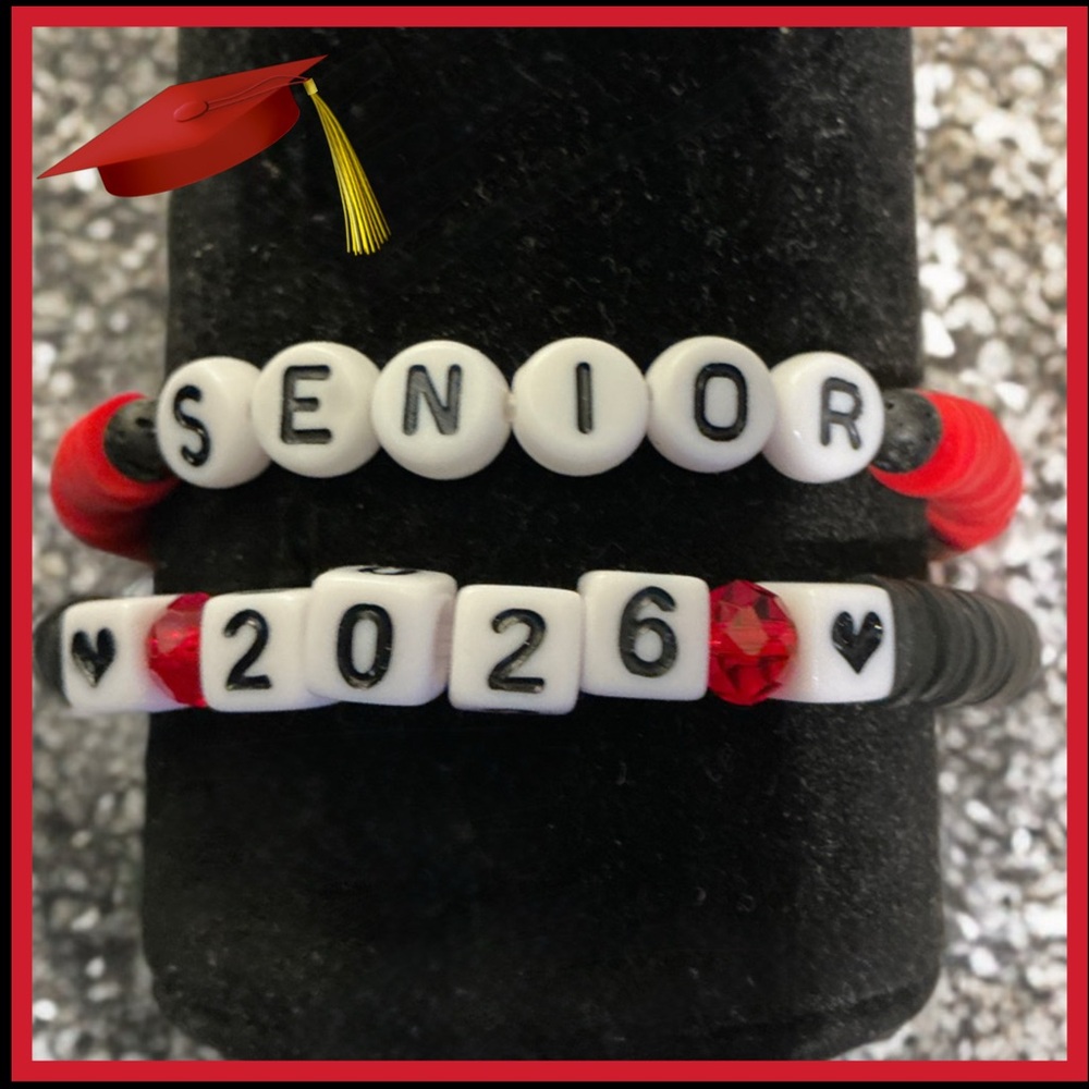 Senior 2026 bracelet set ( New Handmade )